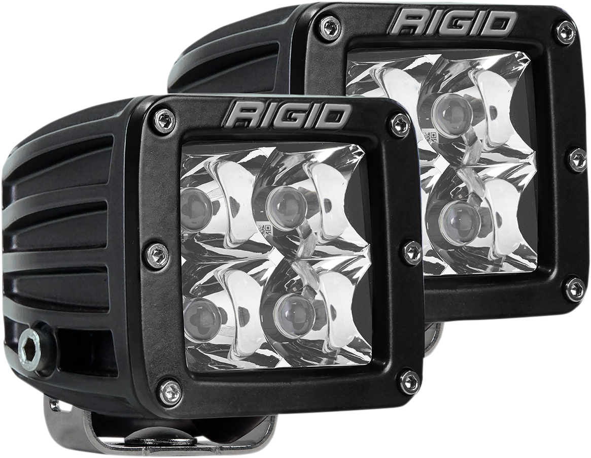 RIGID INDUSTRIES D-Series LED Light — Spotlight, D-Series - D-Series LED Light / Flood / Pair 2001-1691