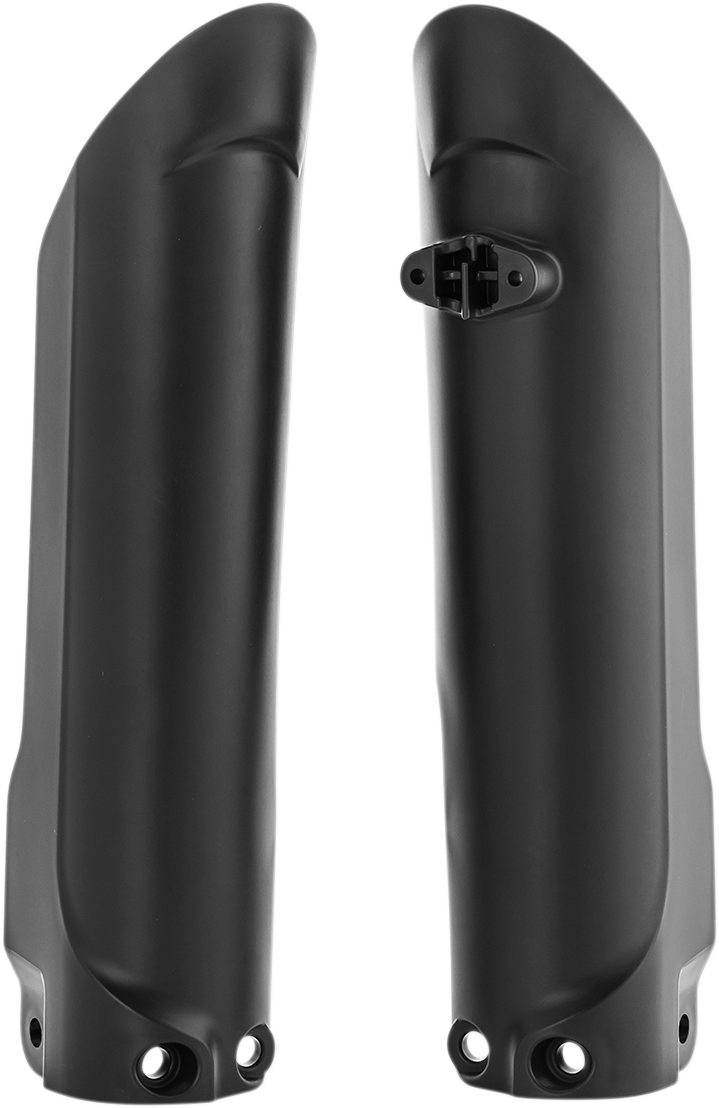 ACERBIS Lower Fork Covers for Inverted Forks - Black 0412-0404