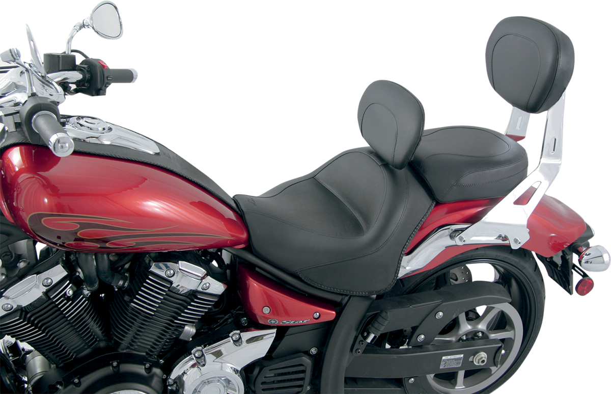 MUSTANG Vintage Wide Touring Seat With Driver Backrest