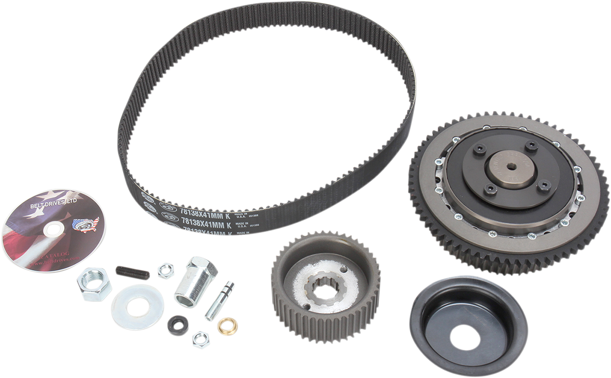 BELT DRIVES LTD. Belt Drive - 1-5/8" / 4-Speed w/Belt 1120-0250