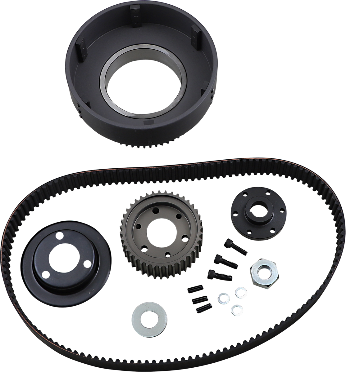 BELT DRIVES LTD. Belt Drive Kit - 1-1/2" / 8 mm / '41-'54 1120-0422