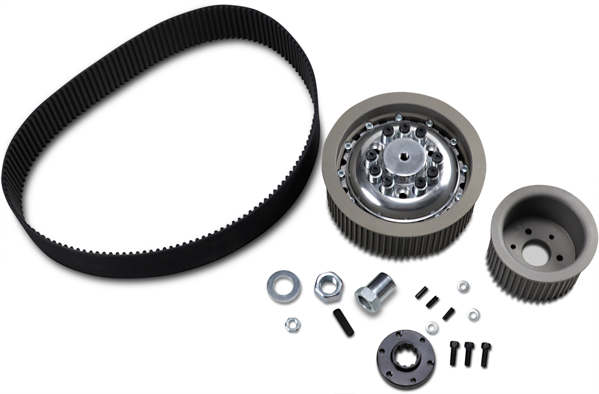 BELT DRIVES LTD. Belt Drive Kit w/Quiet Clutch System - 3" / 8 mm 2302-1263