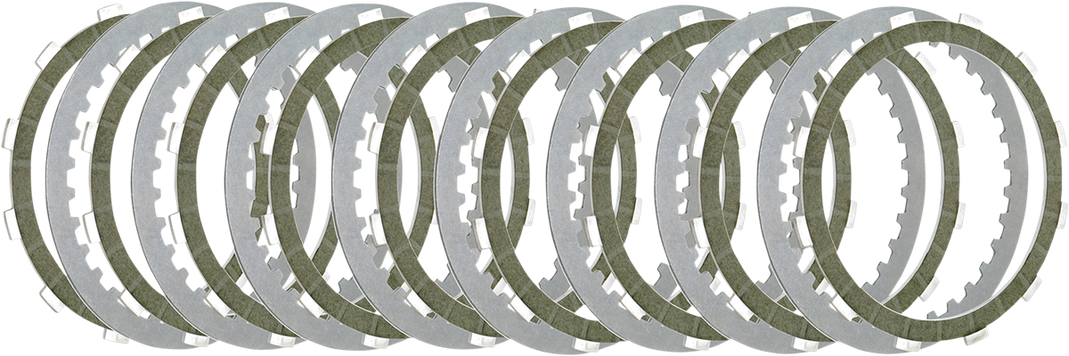 BELT DRIVES LTD. Clutch Plates - '98-'17 Big Twin 1131-1805