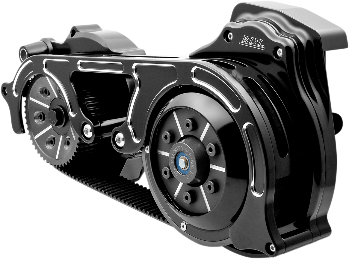 BELT DRIVES LTD. Open Belt Drive - 2" / Black / '17-'22 Touring 1120-0397