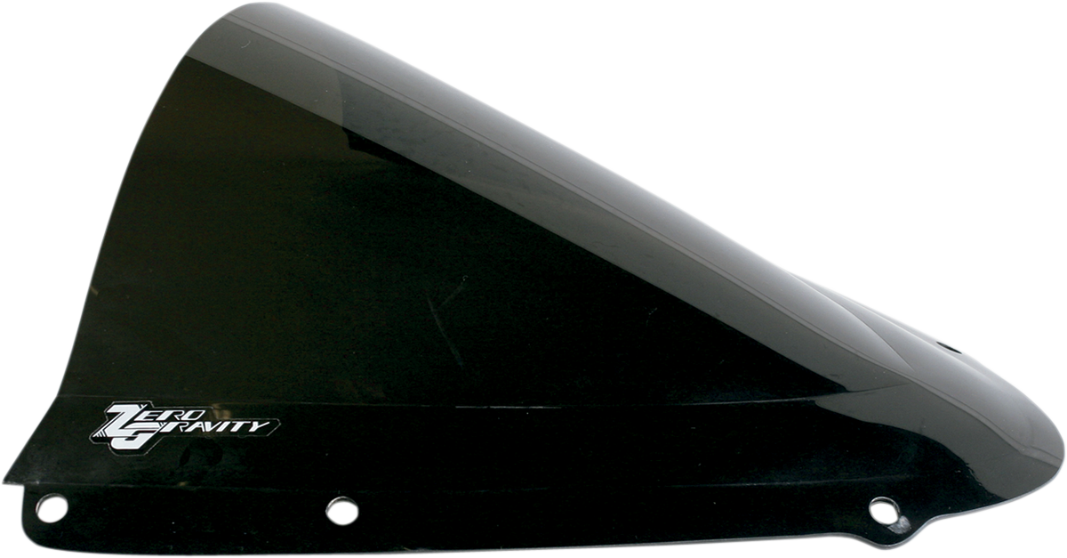 ZERO GRAVITY Double Bubble Windscreen - Dark Smoke