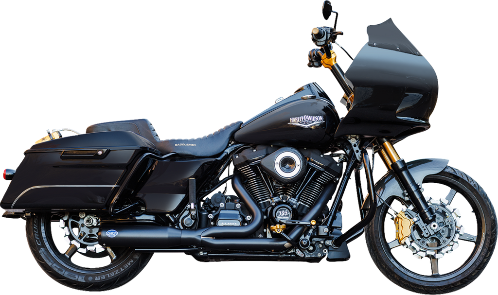 2-into-1 Qualifier Exhaust System - 50-State - Black