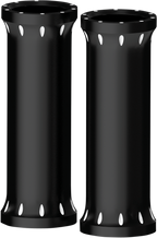 RSD Upper Fork Covers — Smoothie - Fork Covers / 39 mm / Upper / Smoothie / Gloss Black 0411-0062