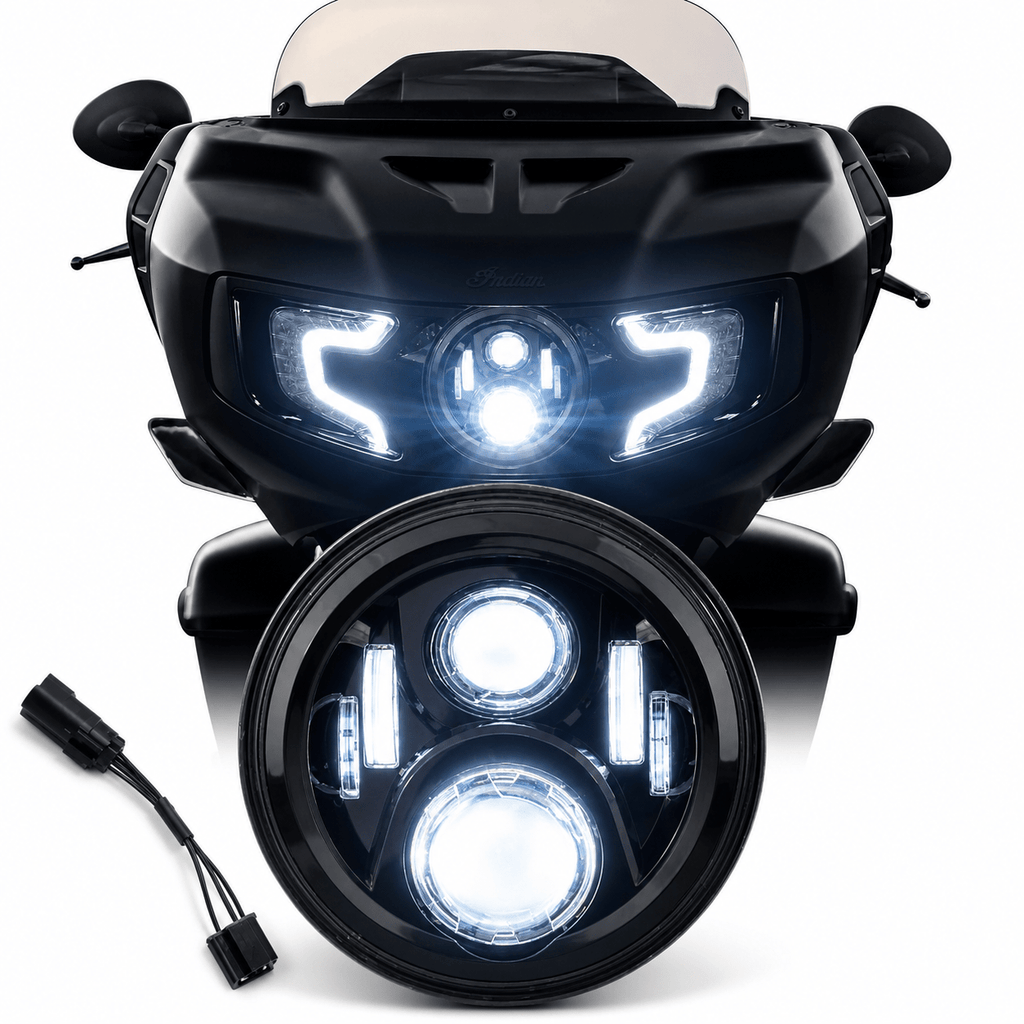Eagle Lights Generation II LED Headlight Kit for Indian® Challenger / Pursuit