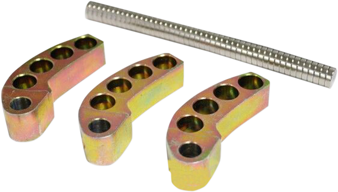 BIKEMAN PERFORMANCE Goldstar Magnetic Adjustable Clutch Weights - 72 g to 94 g / Polaris 1140-0707