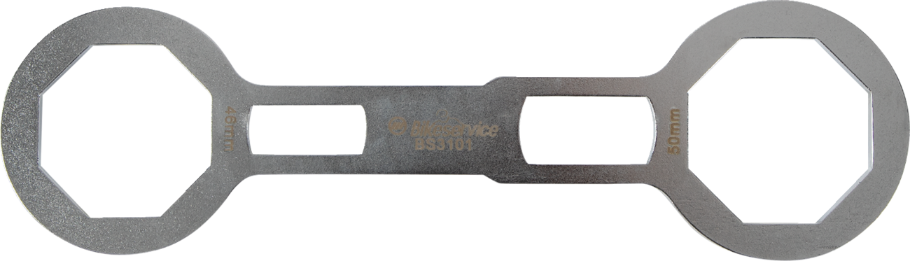 BIKESERVICE Fork Wrench Tool - 46/50 mm 3805-0223