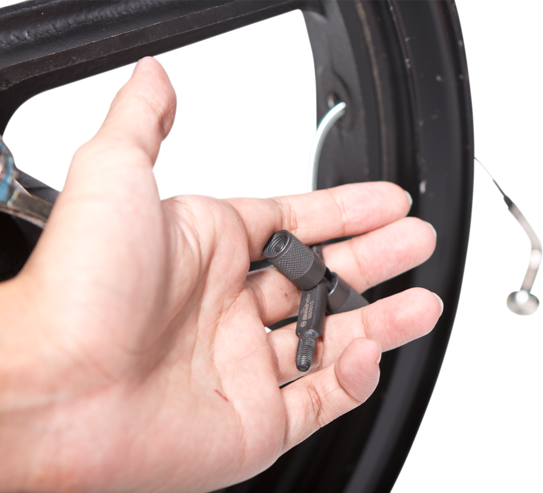 BIKESERVICE Tire Valve - Multi-Functional 3810-0095