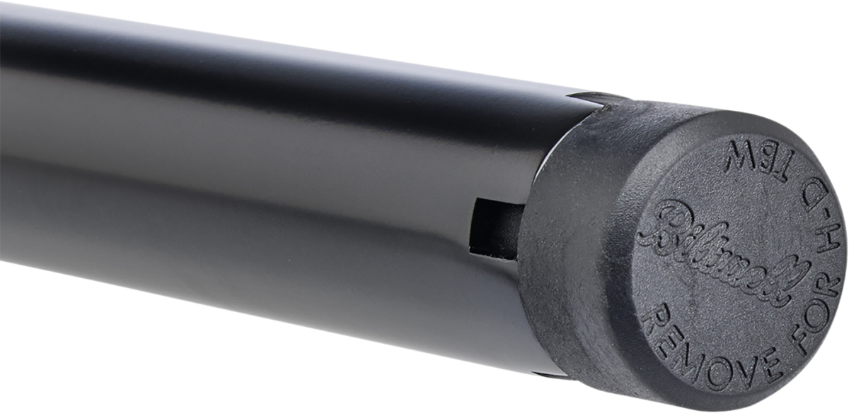 BILTWELL 1" Handlebar w/ TBW Plugs - Chumps / Black 0601-5645