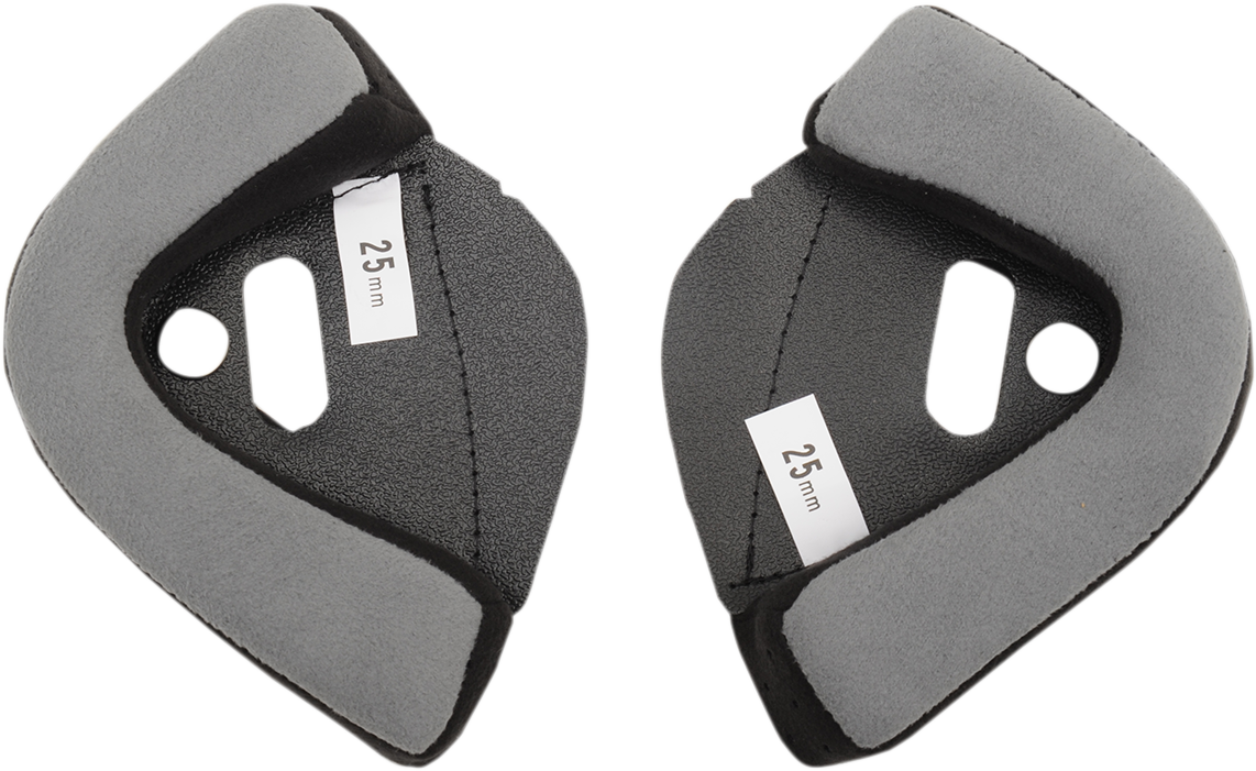 BILTWELL Bonanza Cheek Pads - 33 mm 0134-2503