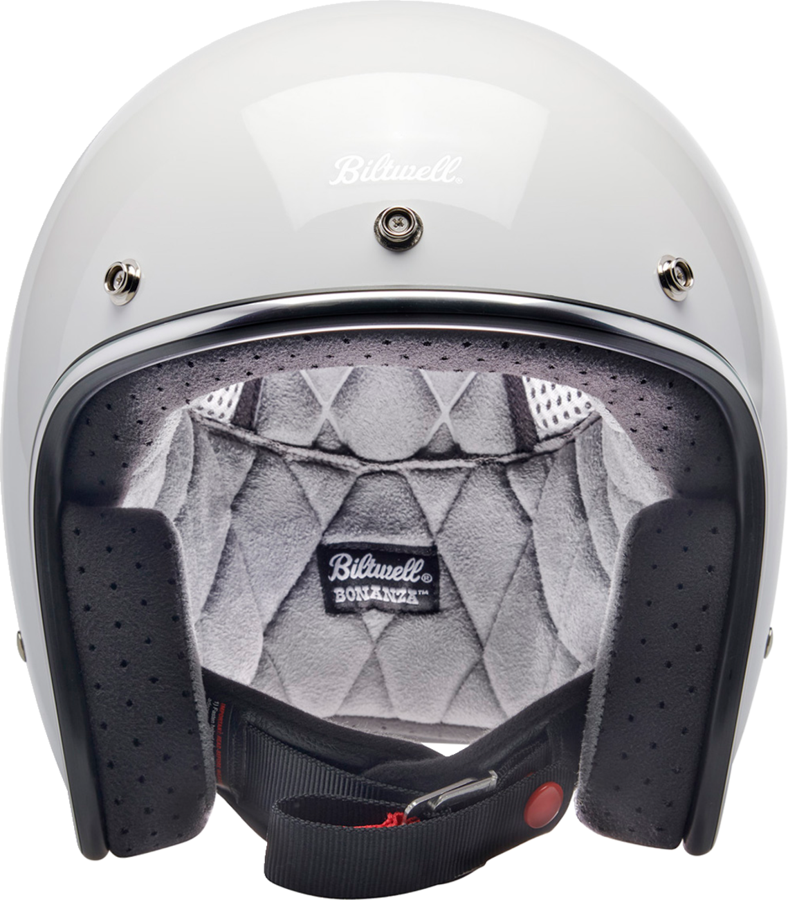 BILTWELL Bonanza Helmet - Gloss White / XL 0104-3143