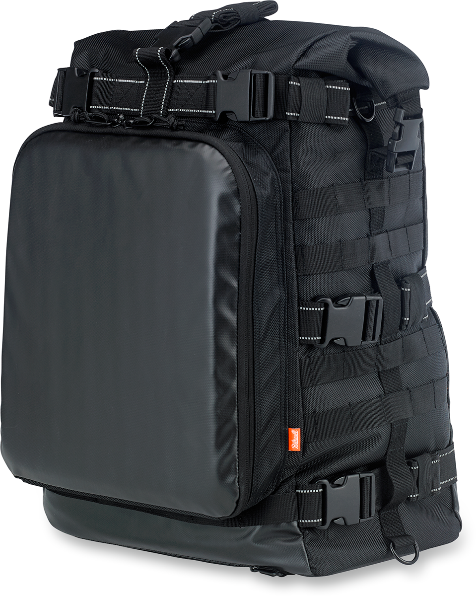 BILTWELL EXFIL-80 Motorcycle Bag - Gen 2 / Black 3515-0238