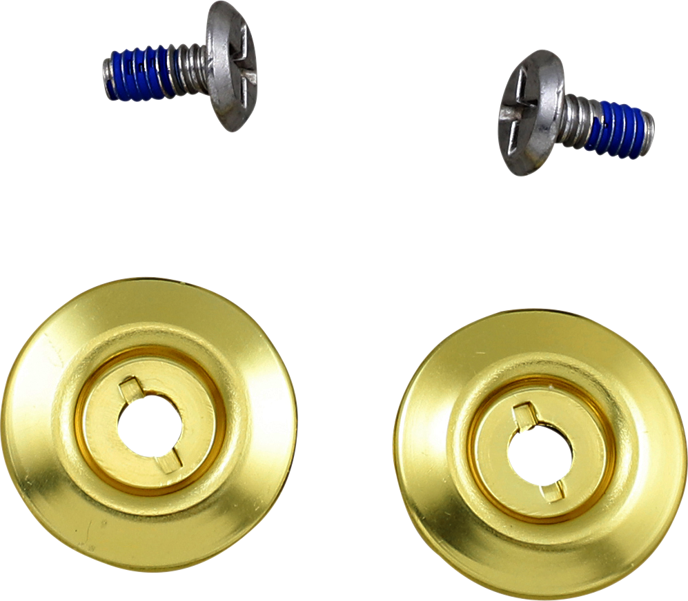 BILTWELL Gen 2 Hardware Kit - SS Screw / Gold Baseplate 0133-1349