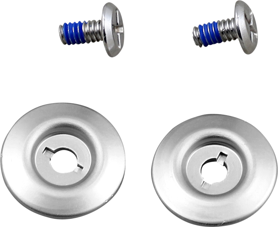 BILTWELL Gen 2 Hardware Kit - SS Screw / Silver Baseplate 0133-1350