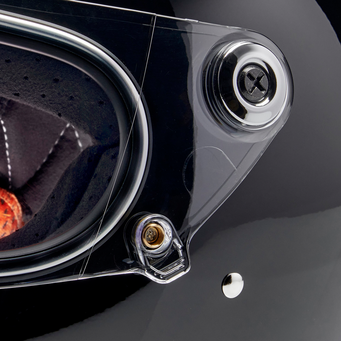 BILTWELL Gringo S Helmet - Gloss Black / Medium 0101-16339