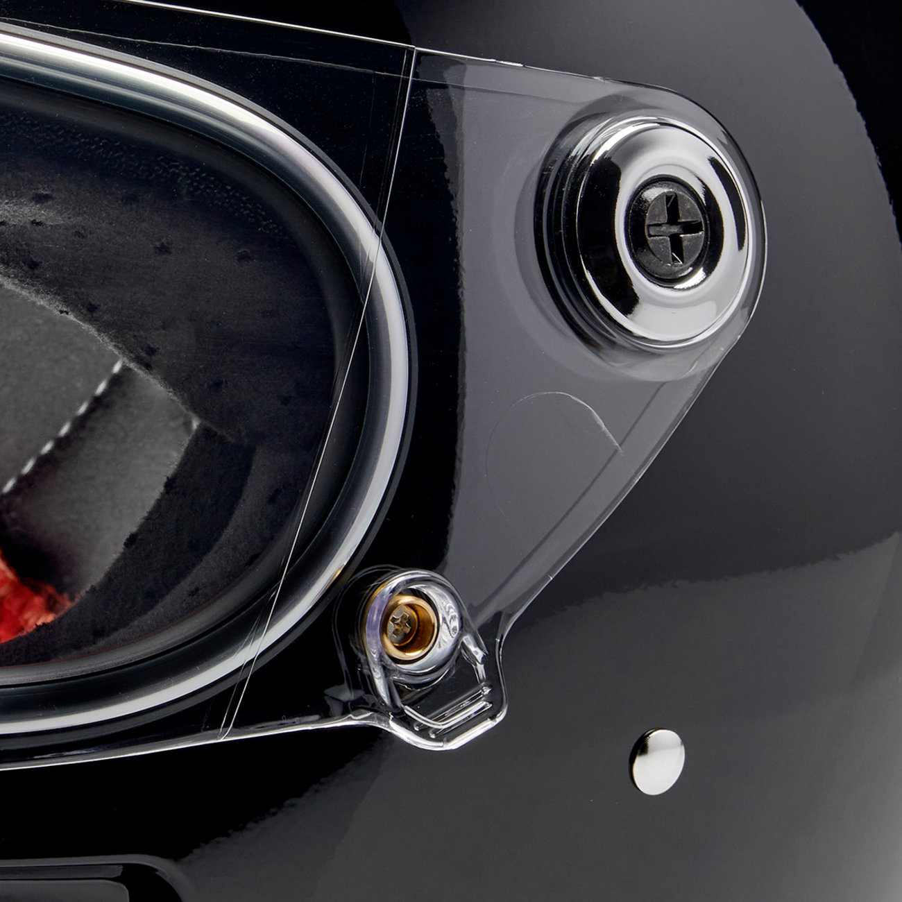 BILTWELL Gringo SV Helmet - Gloss Black / Large 0101-16257