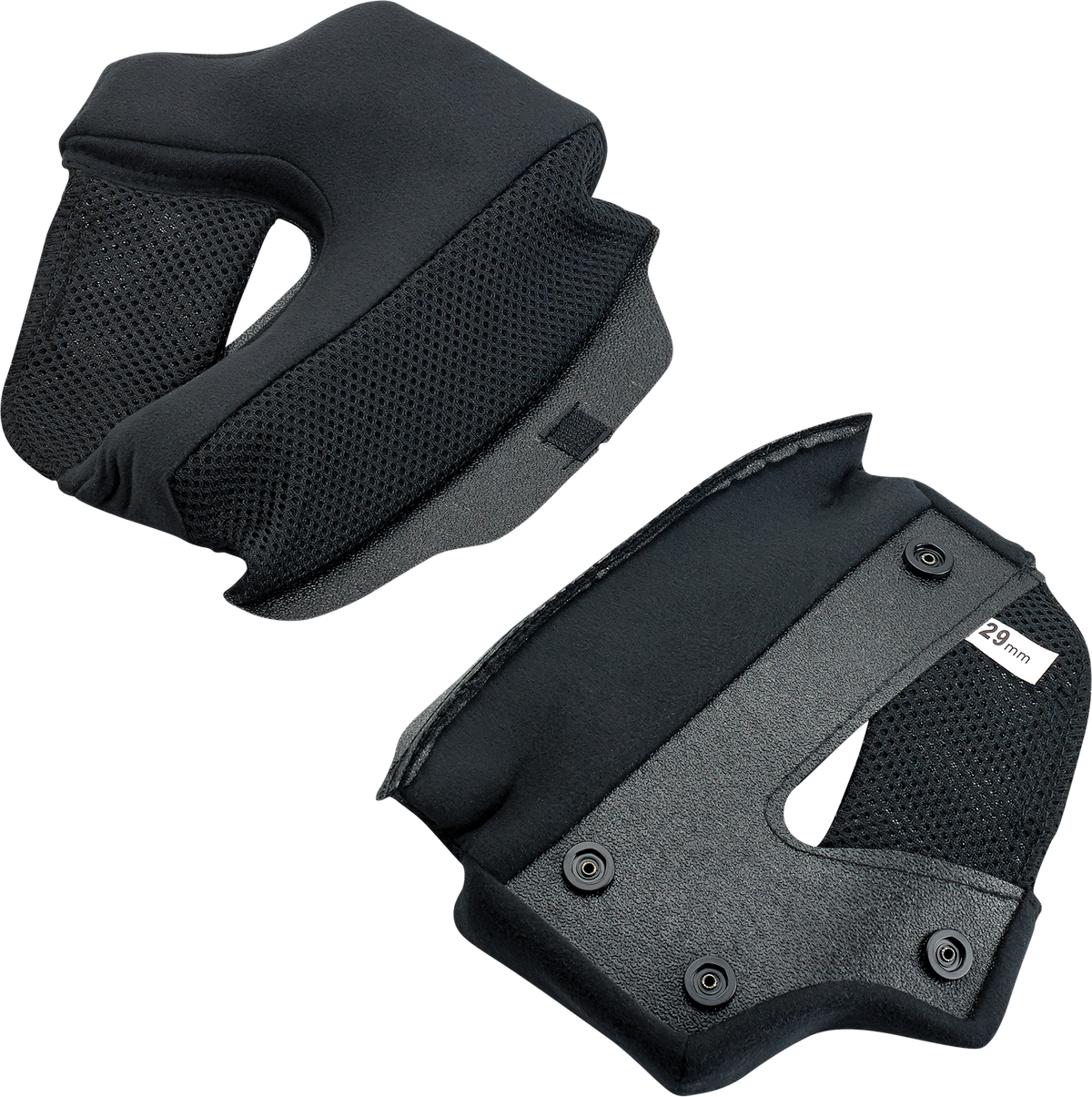 BILTWELL Lane Splitter Cheek Pads - 38 mm 0134-2510
