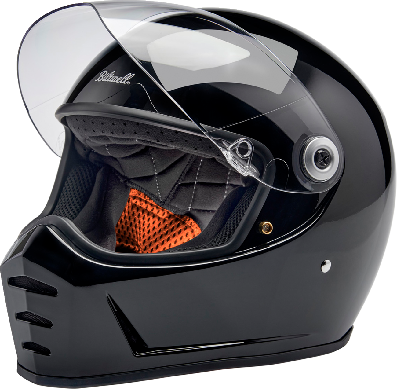 BILTWELL Lane Splitter Helmet - Gloss Black / Medium 0101-16687