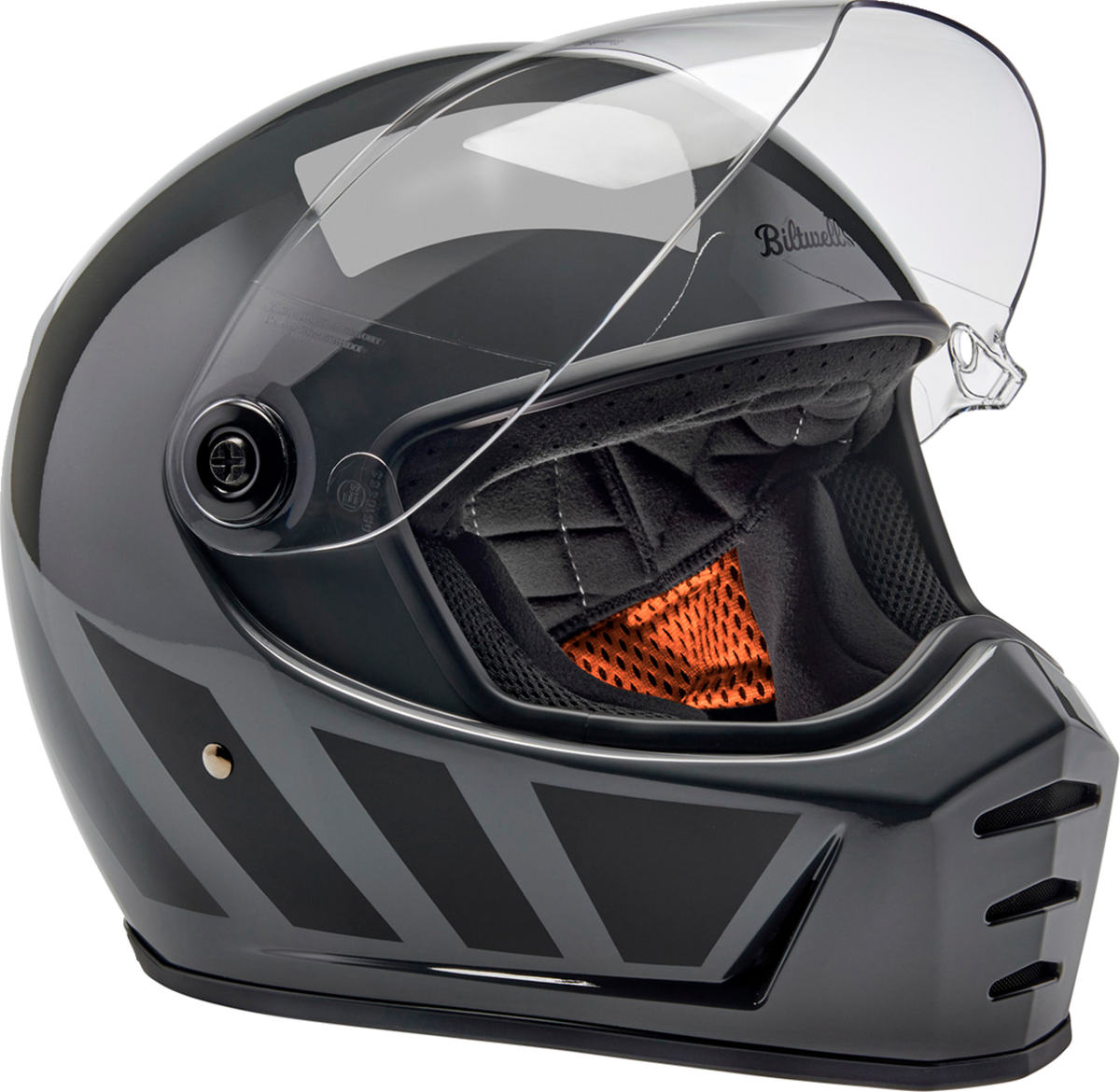 BILTWELL Lane Splitter Helmet - Storm Gray Inertia / 2XL 0101-16727