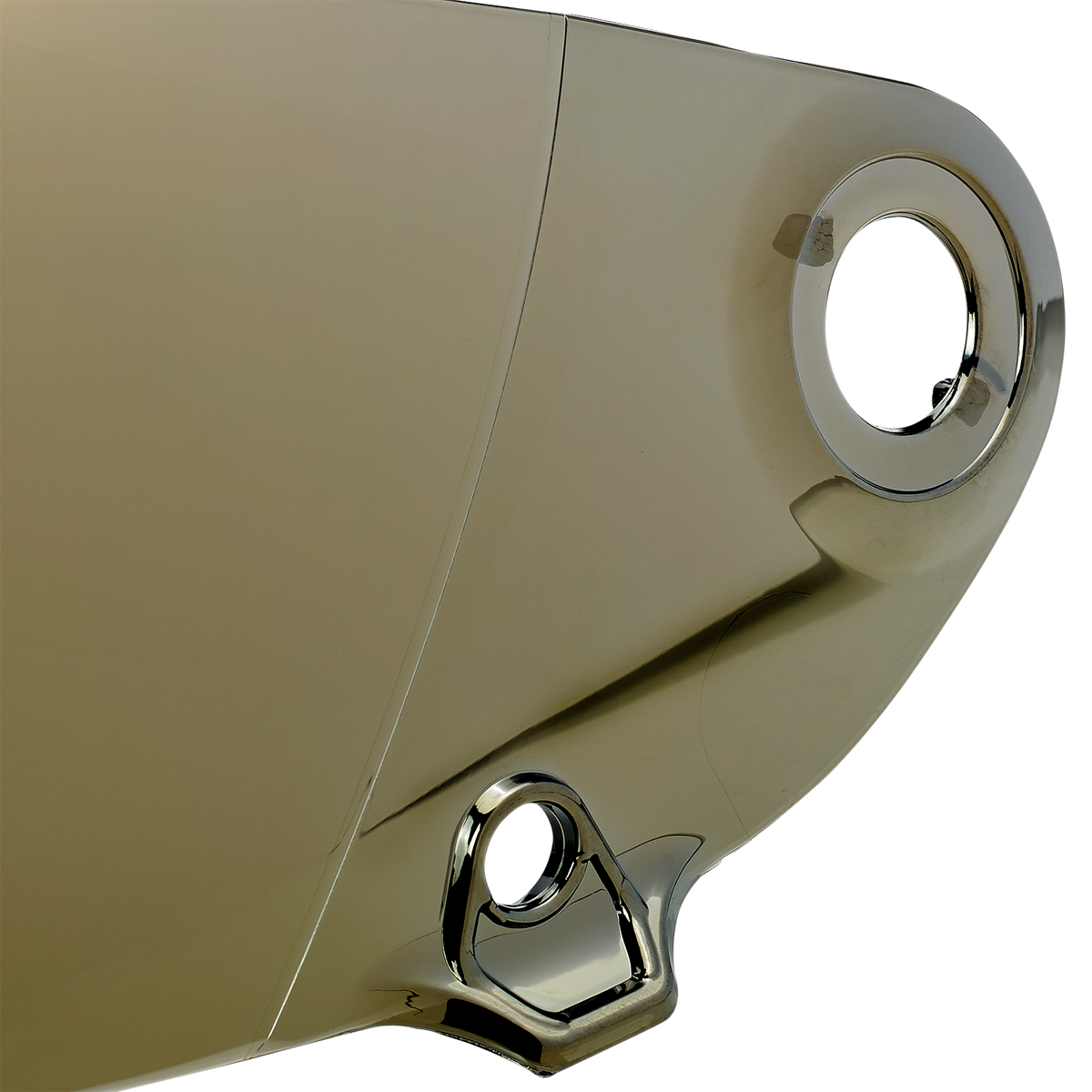 BILTWELL Lane Splitter Shield - Gen 2 / Gold Mirror 0130-0963
