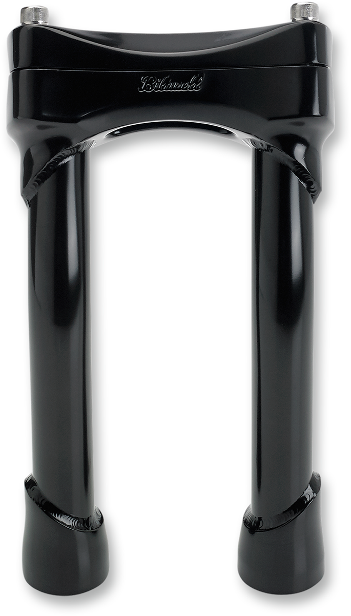BILTWELL Murdock Handlebar Risers - Pullback / 8" / Black 0602-0895