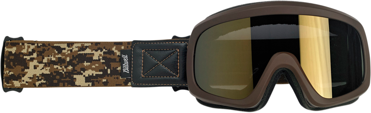 BILTWELL Overland 2.0 Goggle - Grunt / Desert Camo / Bronze Lens 2601-2584