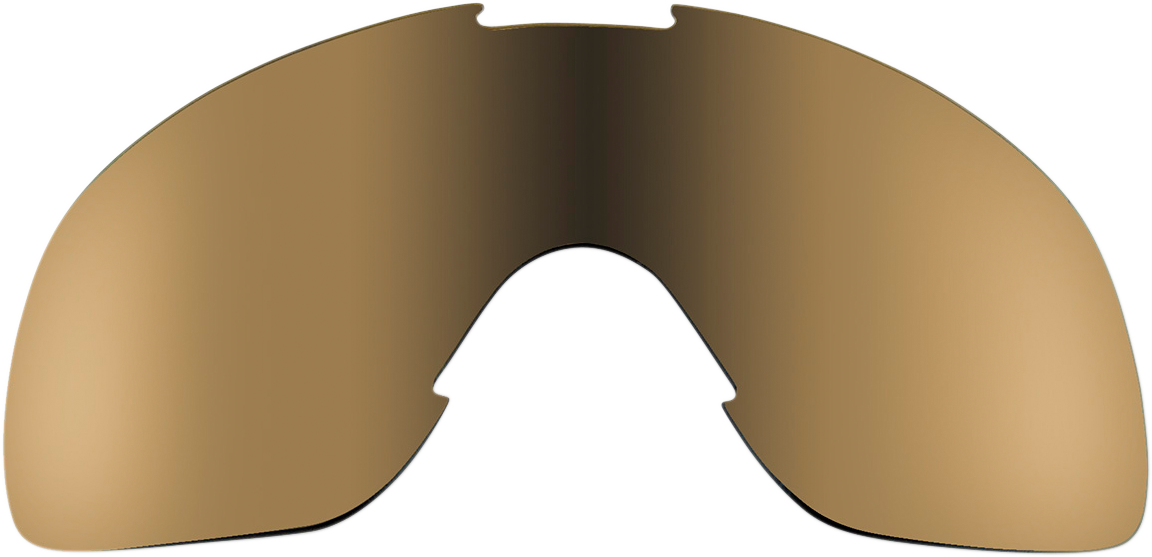 BILTWELL Overland Goggle Lens - Gold/Brown Mirror 2602-0833