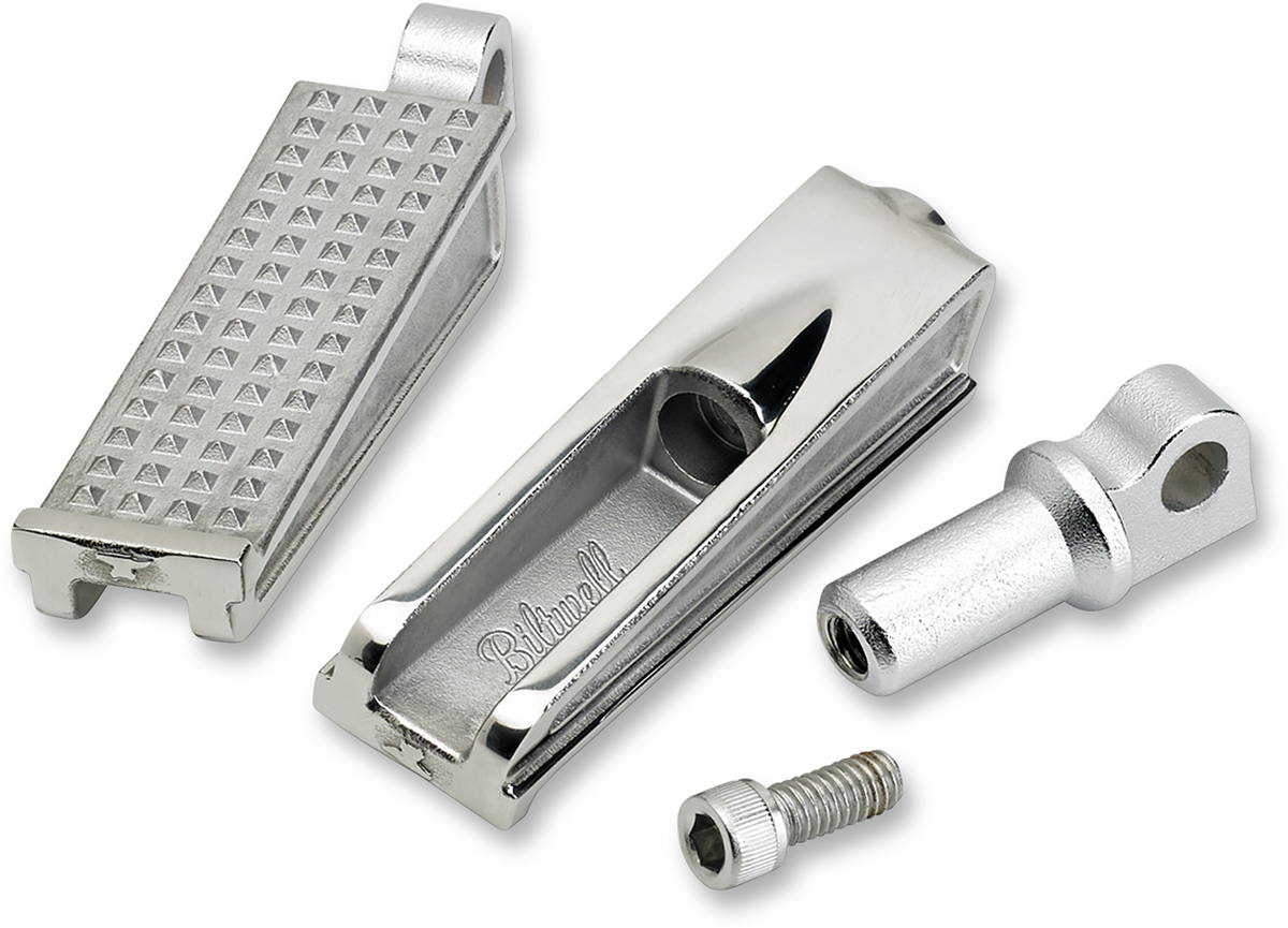 BILTWELL Sanderson Foot Pegs - Polished 1620-1125