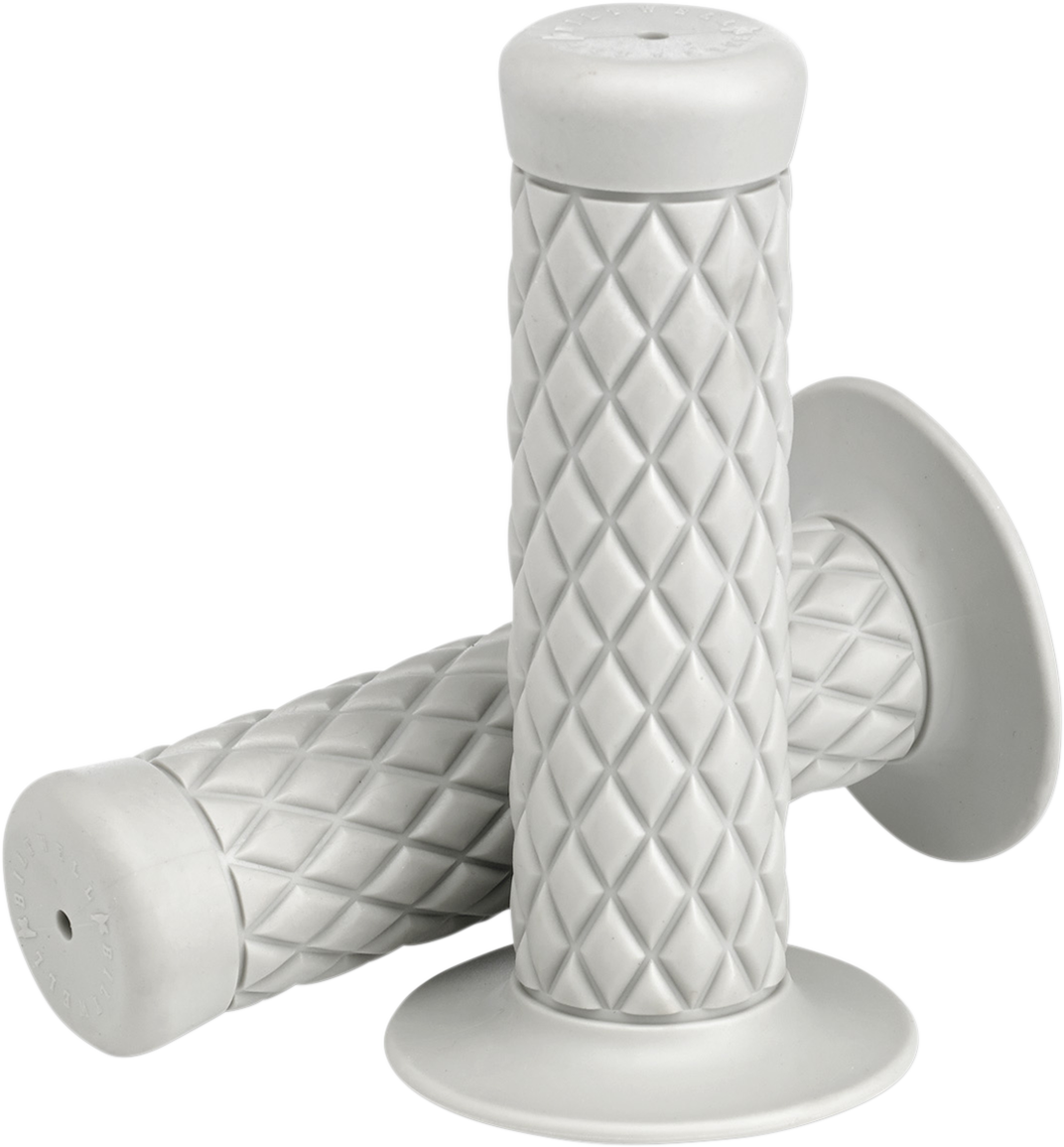 BILTWELL Thruster Bar Grips - 1" / White 0630-2335