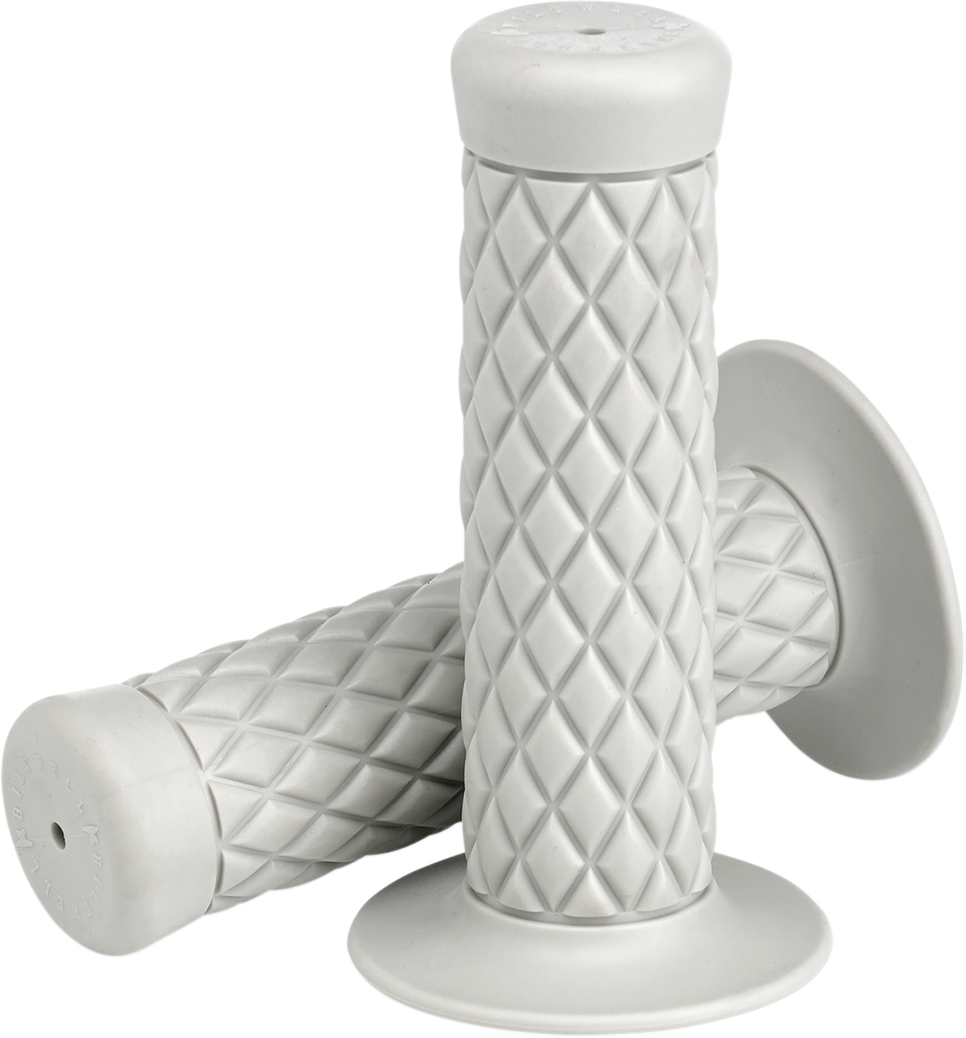 BILTWELL Thruster Bar Grips - 7/8" / White 0630-2506
