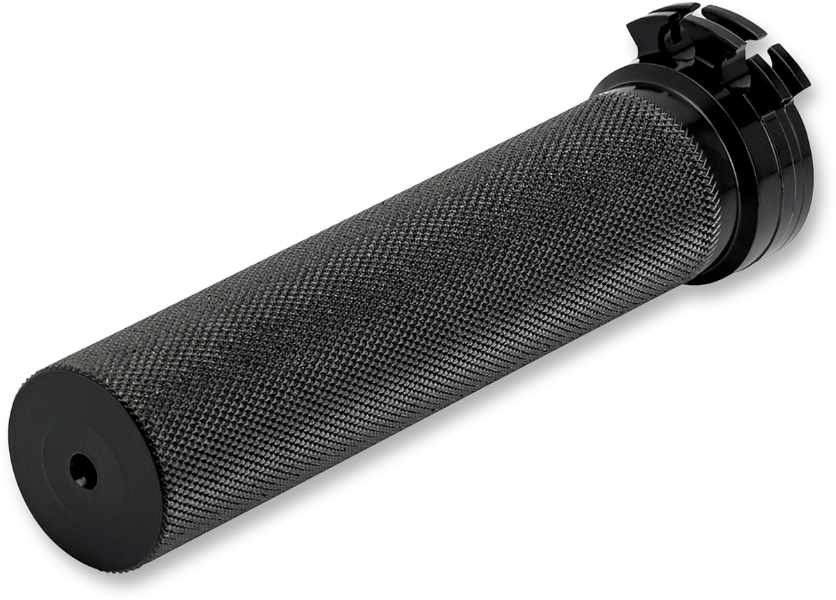 BILTWELL Whiskey Throttle Tube - Black 0632-0700