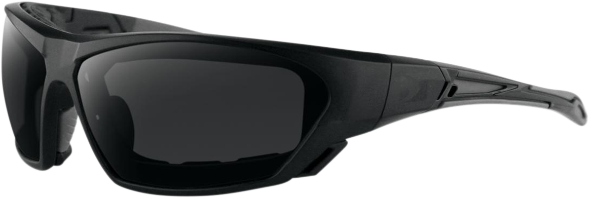 BOBSTER Crossover Convertible Sunglasses - Matte Black / Smoke Lens 2601-2603