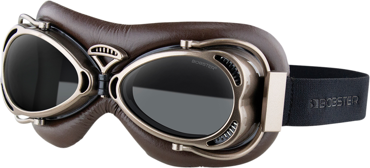 BOBSTER Flight Goggle - Matte Antique Brown / Smoke Lens 2610-1384