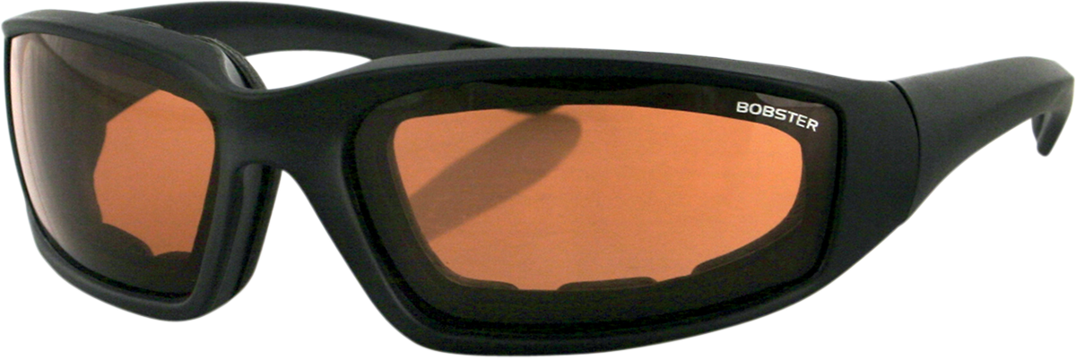 BOBSTER Foamerz 2 Sunglasses - Matte Black / Amber Lens 2610-0352