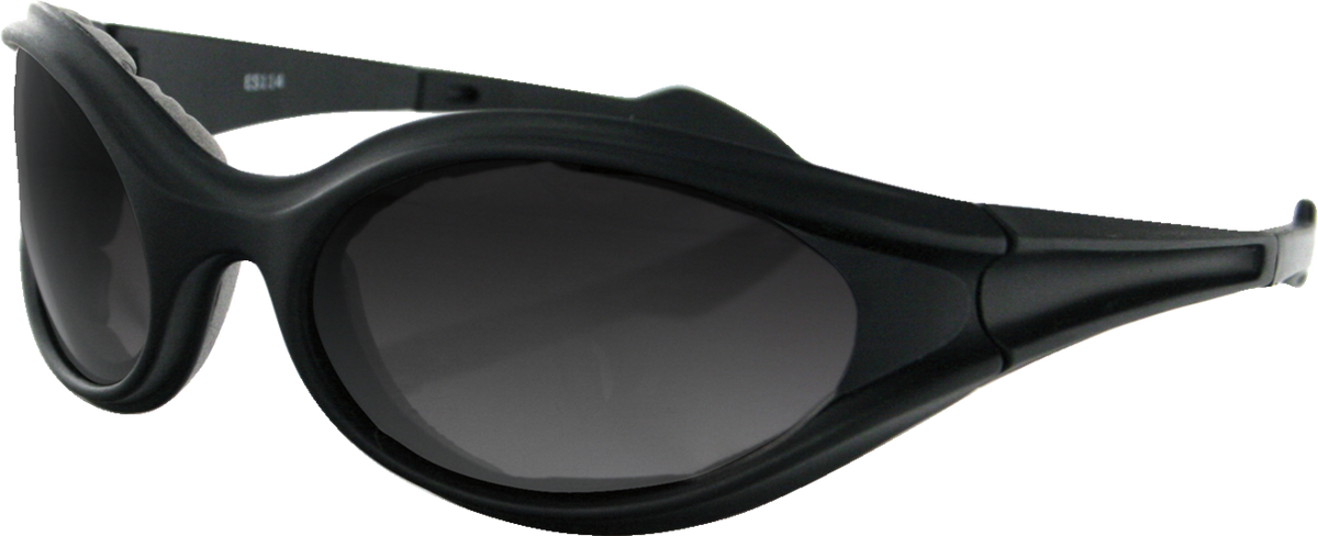 BOBSTER Foamerz Sunglasses - Matte Black / Smoke Lens ES114