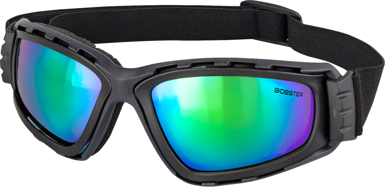 BOBSTER Freedive Goggle - Matte Black / Blue/Green Mirror Lens 2601-4060