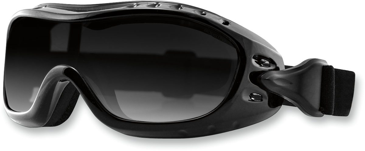 BOBSTER Night Hawk Goggle - Gloss Black / Smoke Lens 2601-0734