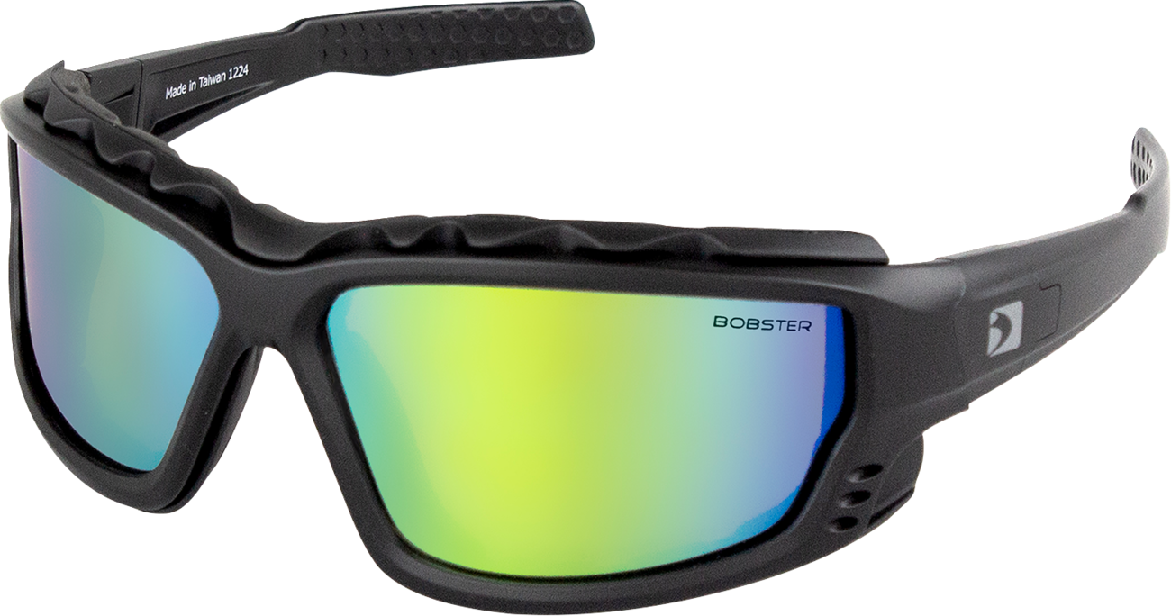 BOBSTER PCH Convertible Goggle - Black / Bronze/Yellow Blue Mirror Lens 2601-4061