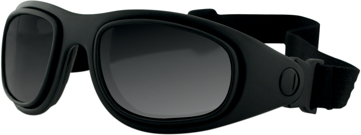 BOBSTER Sport & Street 2 Convertible Sunglasses - Matte Black / Interchangeable Lens BSSA201AC