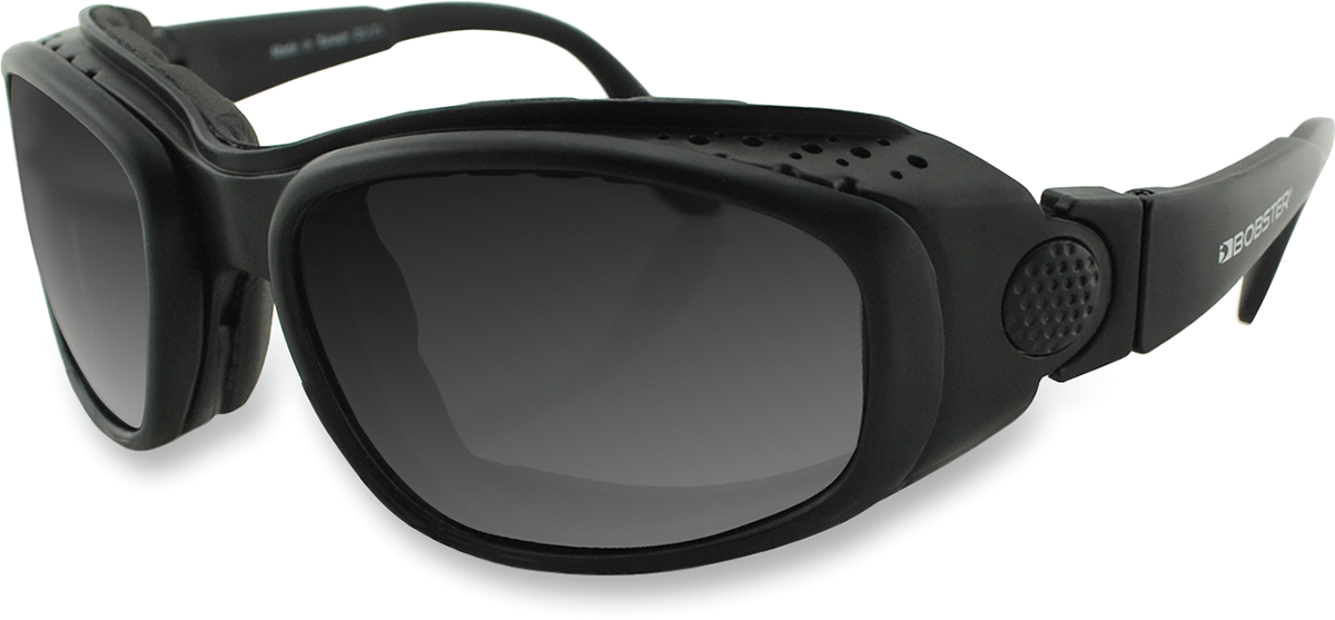 BOBSTER Sport & Street Convertible Sunglasses - Matte Black / Interchangeable Lens BSSA001AC