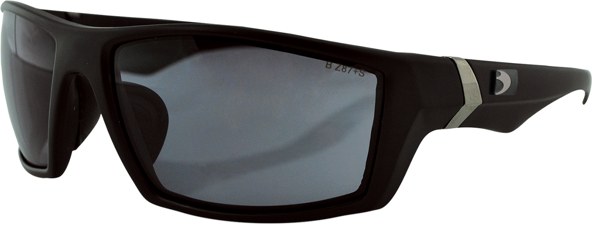 BOBSTER Whiskey Sunglasses - Matte Black / Smoke Lens 2610-0808
