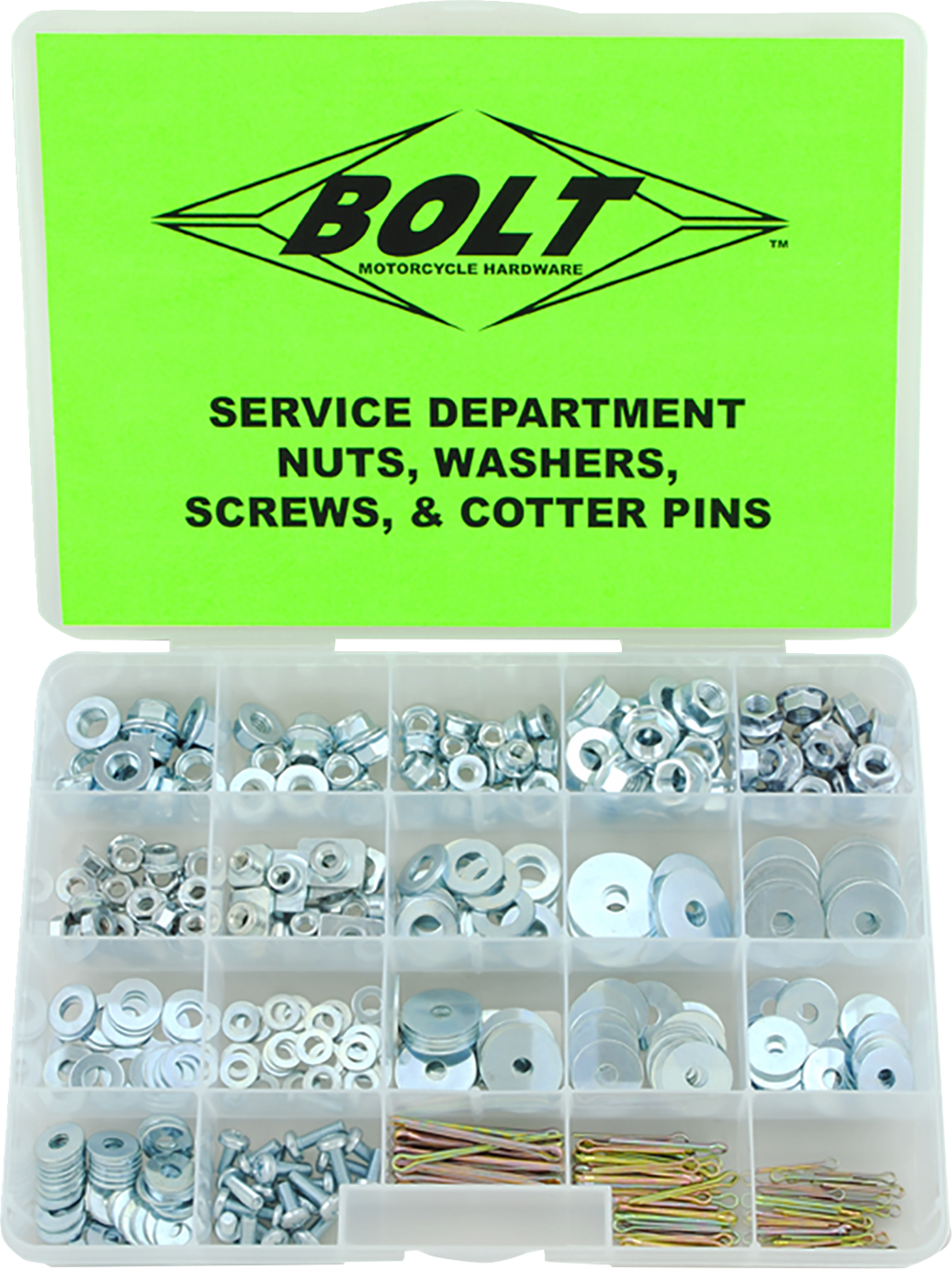 BOLT Assortment - Miscellaneous Parts / 410-Piece 2402-0137