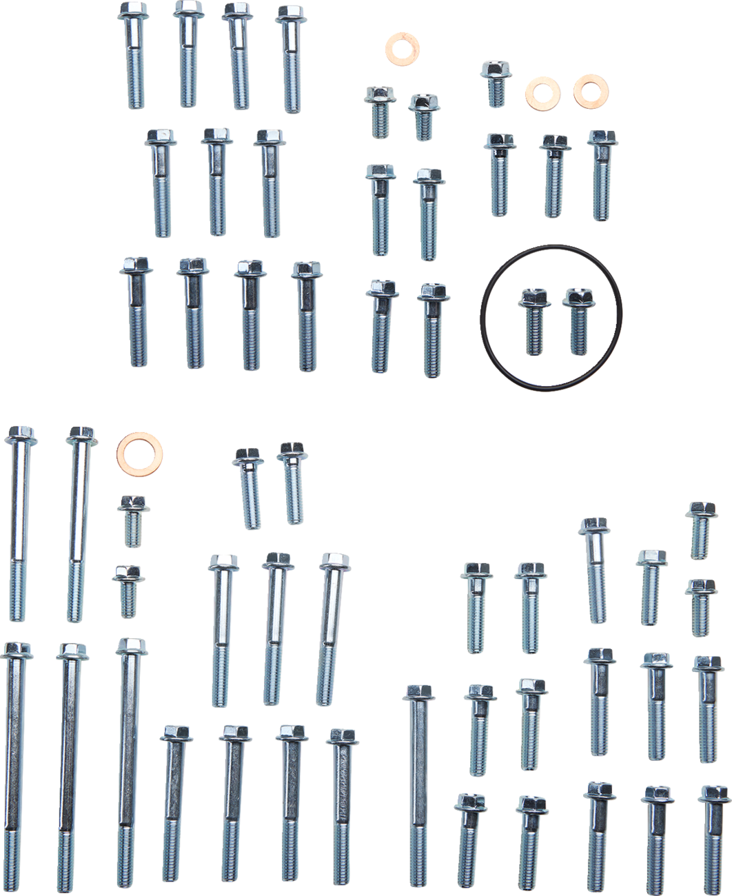 BOLT Engine Fastener Kit - '15-'19 YZ250FX/'14-'18 Yamaha YZ250F/'15-'19 WR250F 2401-1216