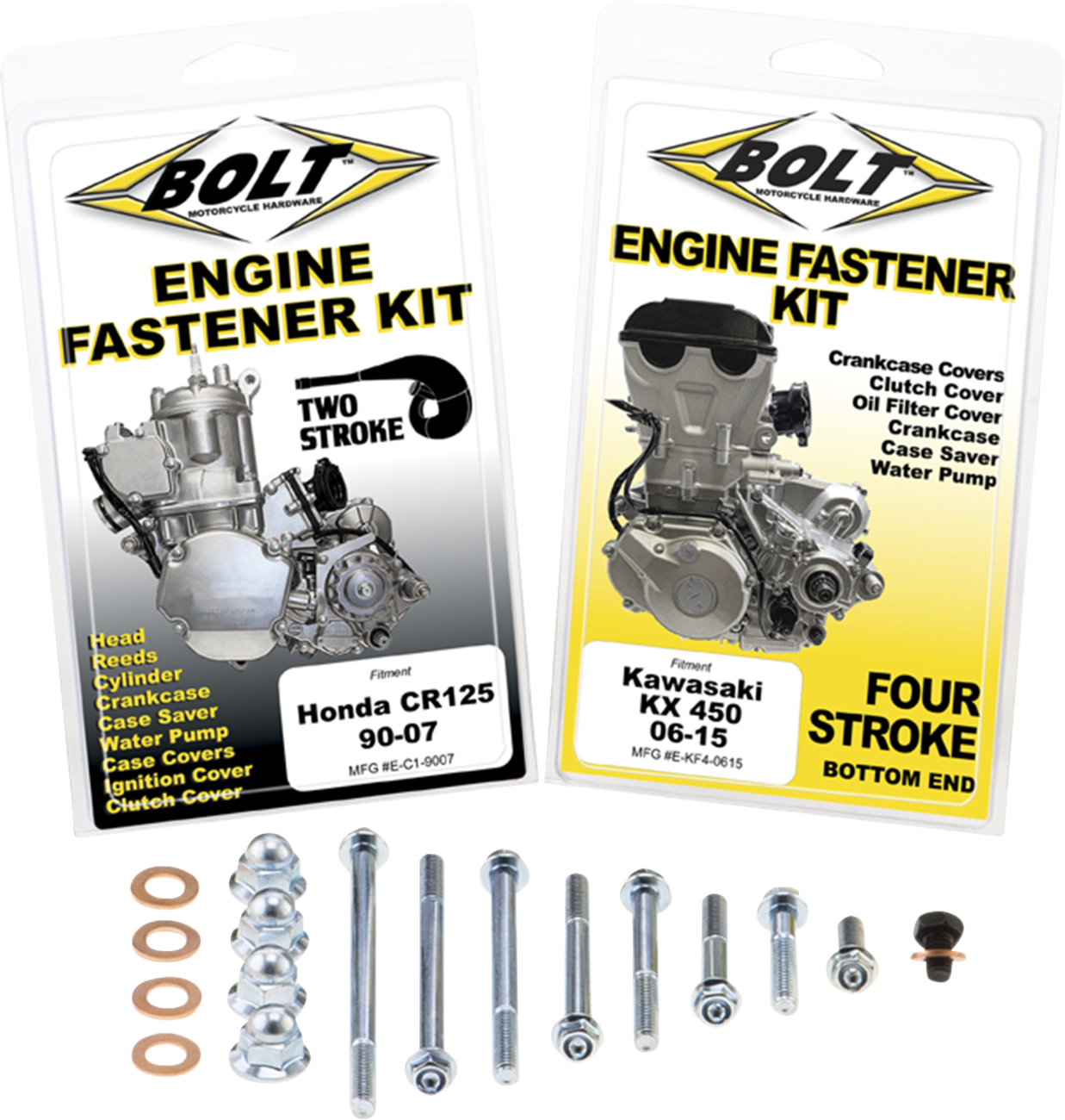 BOLT Engine Fastener Kit - '21-'26 Kawasaki KX250 2401-1826