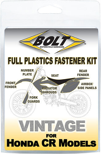 BOLT Full Body Work Fastener Kit - HON-9001103