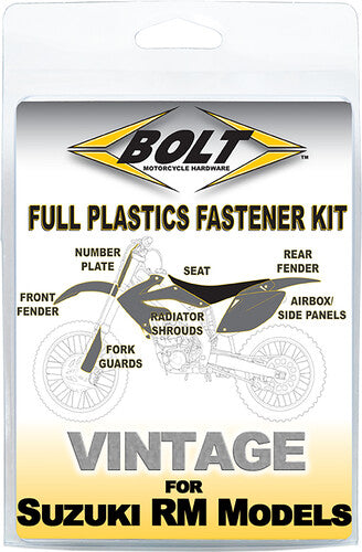 BOLT Full Body Work Fastener Kit - SUZ-9395103