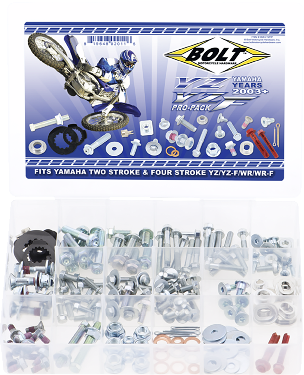 BOLT Hardware - Pro Pack / '89-'15 Yamaha WR/YZ 2401-0828